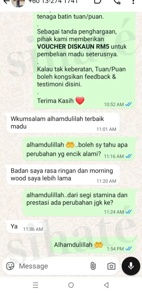 Madu Lebah Asli Sihaté & Organic Bee Product Mix